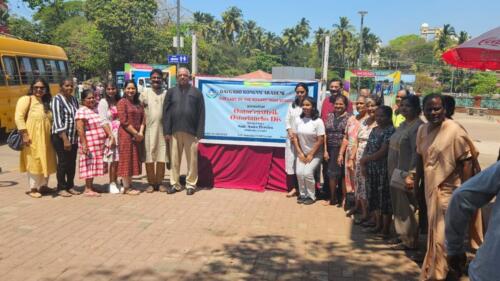 Women's day celebration at Dona Paula Jetty