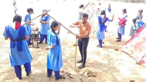 Guides activity - Fireless Cooking and Piitching Tents