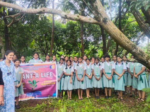 Plantation Drive by LIC of India on Vanamahotsava