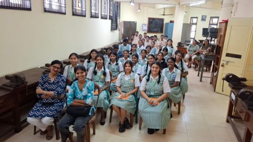 Session on Blood and Health Education conducted by Dr. Clare D’mello