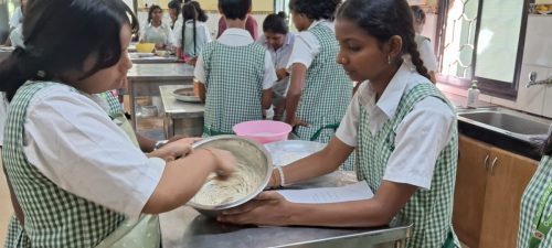 Session on Food processing Techniques at the Home Science College