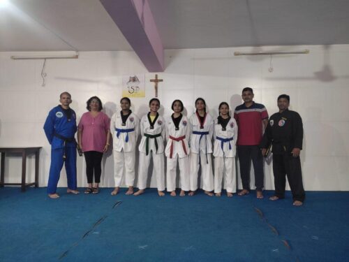 Taekwondo session for self Defence