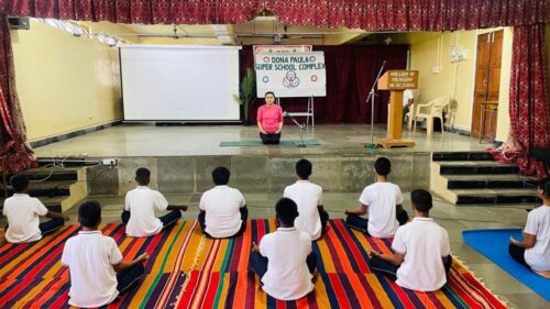 Workshop on competitive Yoga