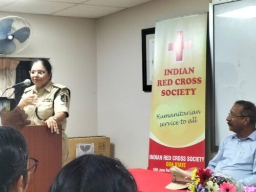 talk on The role of Law Enforcement Officer in drug prevention within Educational Institutions